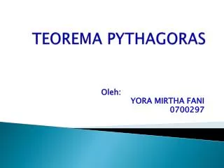 teorema pythagoras
