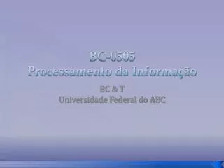 bc 0505 processamento da informa o