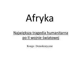 afryka