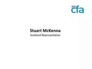 Stuart McKenna Scotland Representative