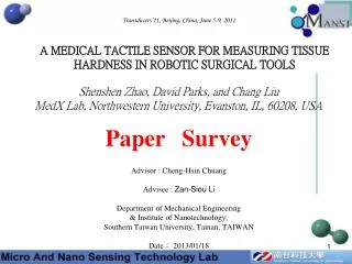 Paper Survey