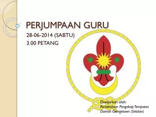 perjumpaan guru