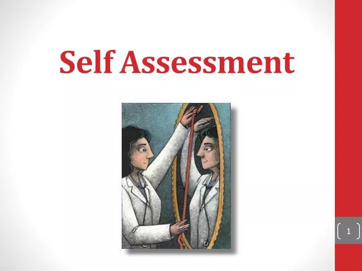 self assessment