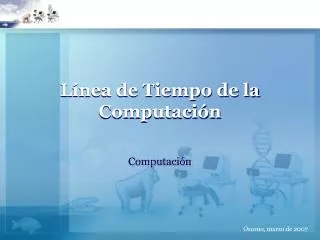 l nea de tiempo de la computaci n