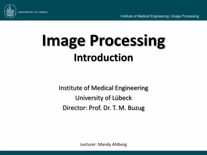 image processing introduction