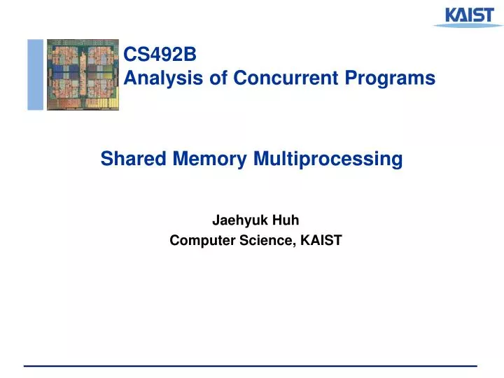 shared memory multiprocessing