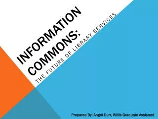 Information commons: