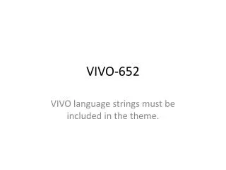 VIVO-652