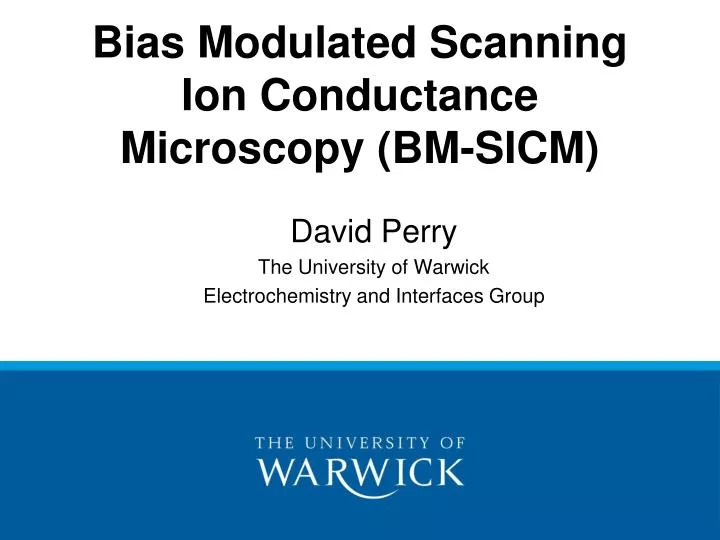 bias modulated scanning ion conductance microscopy bm sicm