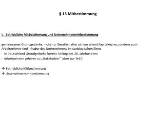 13 mitbestimmung