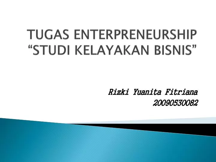 tugas enterpreneurship studi kelayakan bisnis