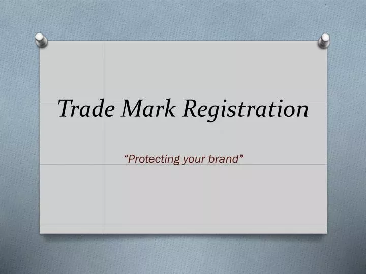 trade mark registration