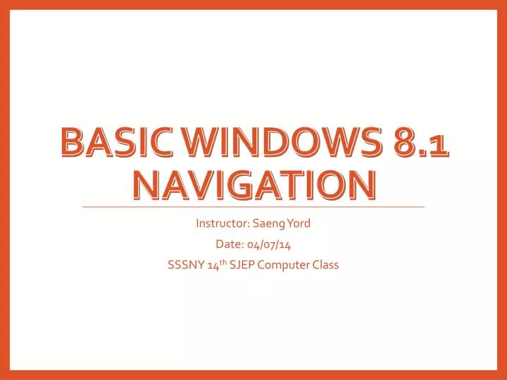 basic windows 8 1 navigation