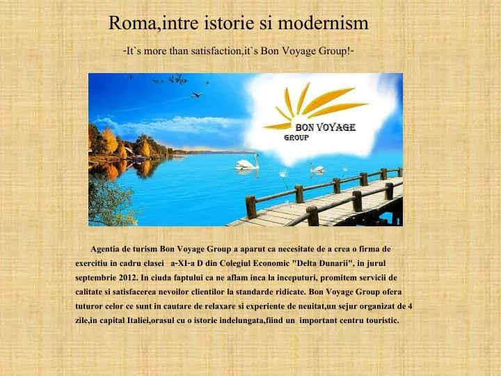 roma intre istorie si modernism it s more than satisfaction it s bon voyage group