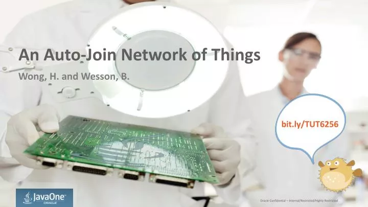 an auto join network of things