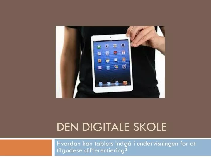 den digitale skole