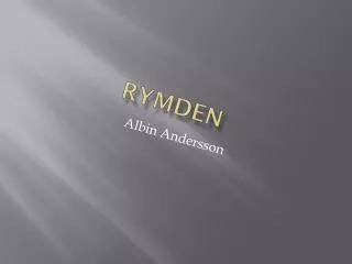 rymden