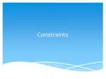 Rembrandt Identification and Representation: Constraints and Unique Identifiers - slide 1