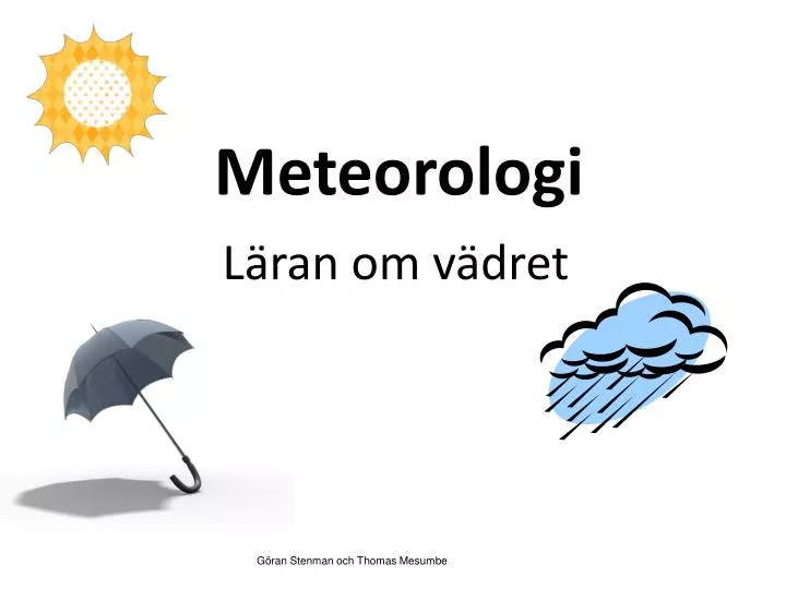 meteorologi