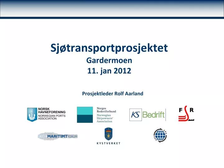 sj transportprosjektet gardermoen 11 jan 2012