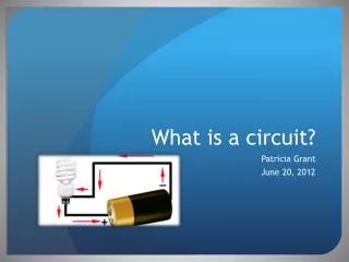 What is a circuit?