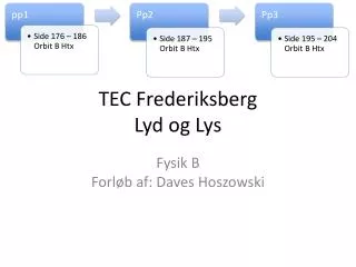 tec frederiksberg lyd og lys