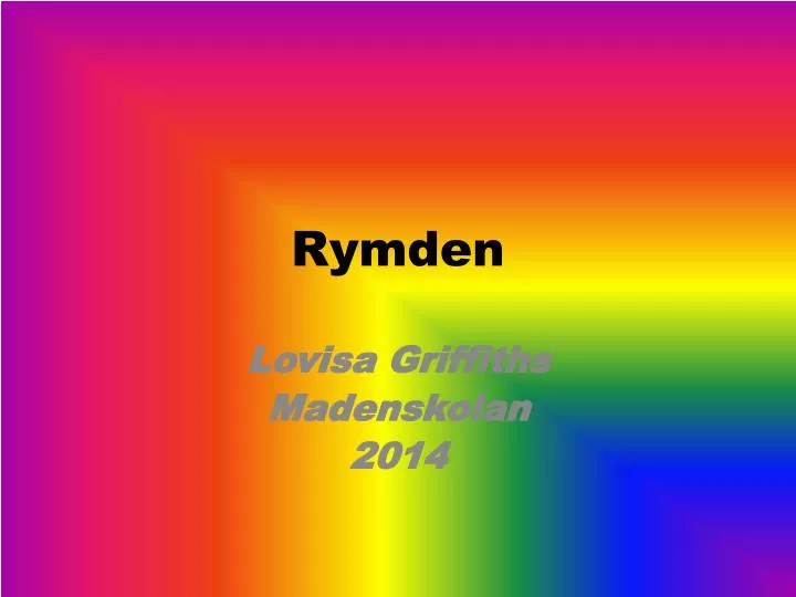 rymden