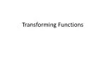 Transforming Functions - slide 1