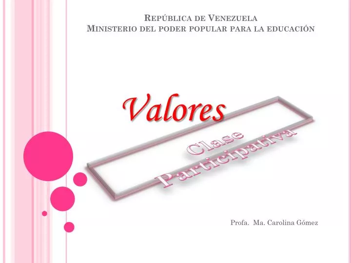rep blica de venezuela ministerio del poder popular para la educaci n