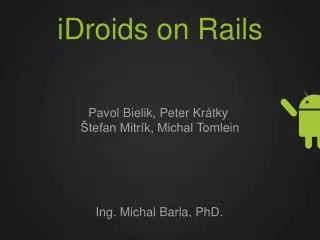 iDroids on Rails