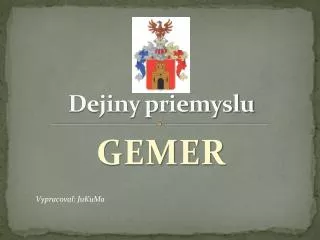 dejiny priemyslu