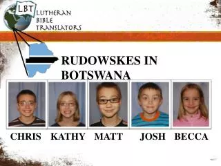 rudowskes in botswana