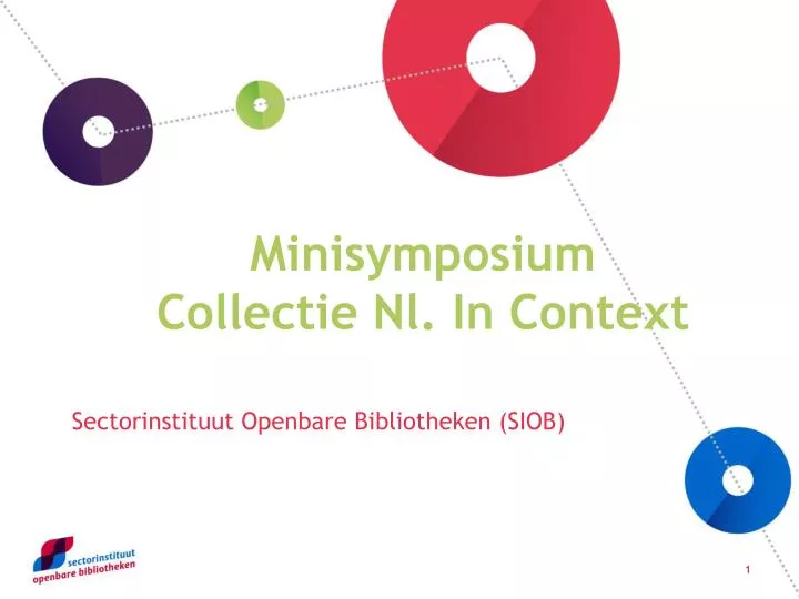 minisymposium collectie nl in context