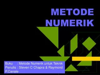 metode numerik