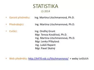 statistika ls 2014