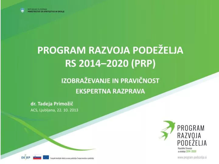 program razvoja pode elja rs 2014 2020 prp