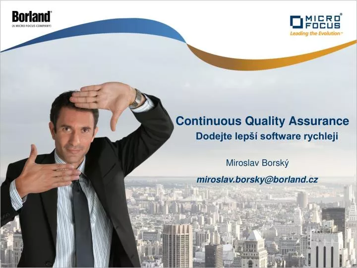 continuous quality assurance