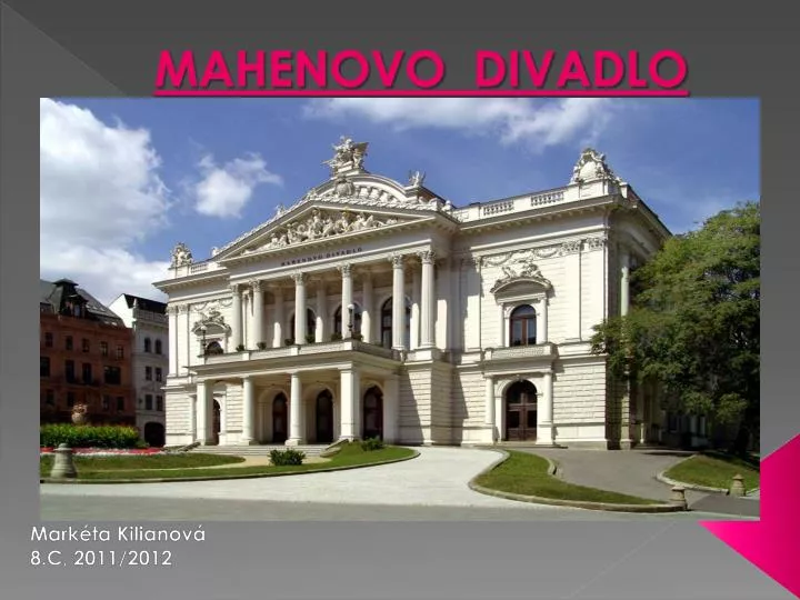 mahenovo divadlo