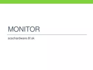 monitor