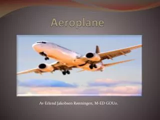aeroplane