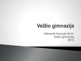 vel io gimnazija