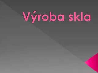 v roba skla