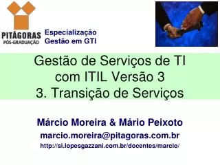 gest o de servi os de ti com itil vers o 3 3 transi o de servi os