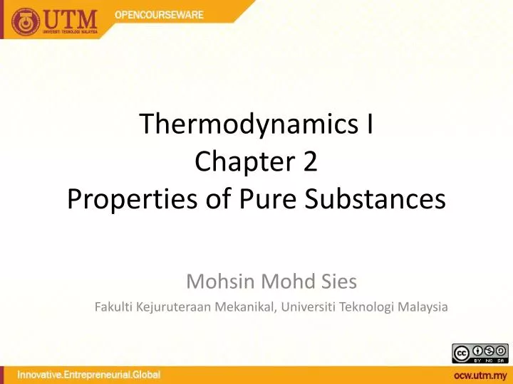 thermodynamics i chapter 2 properties of pure substances