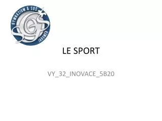 le sport