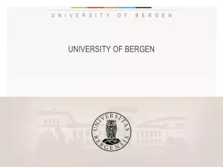 University of bergen