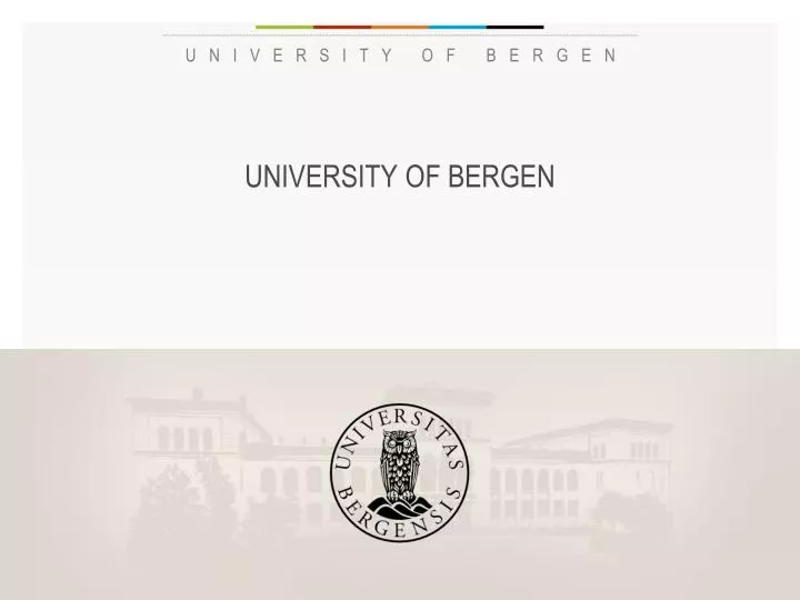 university of bergen