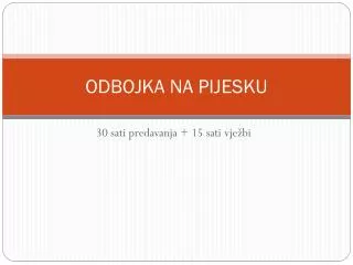 odbojka na pijesku