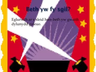 beth yw fy sg l