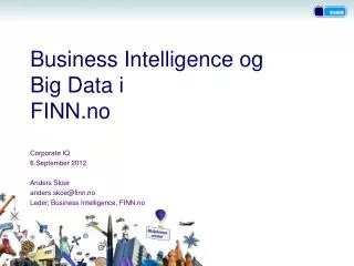 business intelligence og big data i finn no